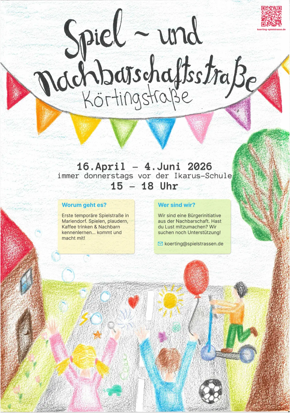 Spielstraße Körtingstraße